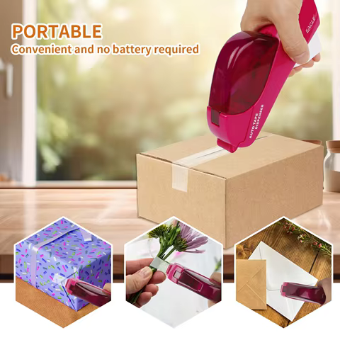 Eagle Automatic Tape Dispenser, No Battery Required, With 2 Rolls Free Tape,Suitable for Handwork,Family Gift Packaging 12 best sales large tape dispenser - №4