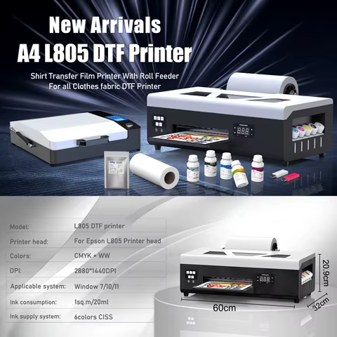 8 best sales dtf printer bundle - №7
