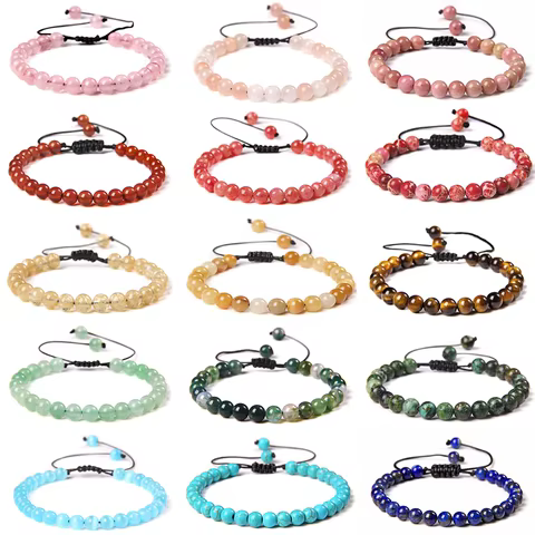 10 best sales red beaded bracelets - №8