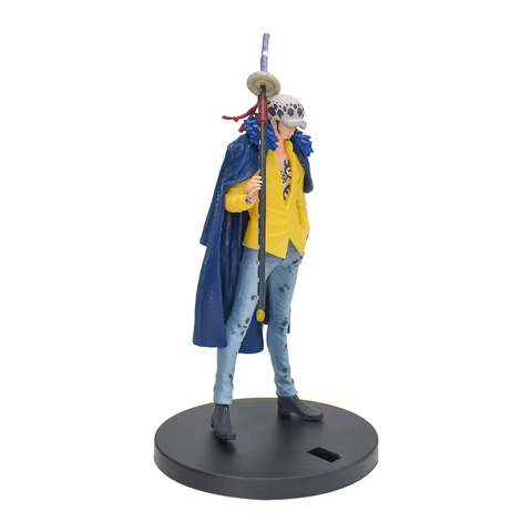 One Piece Anime Action Figure Toys Wano Country Trafalgar D Water Law Manga PVC Collection Figurine Model Dolls Gifts Kids 10 best sales 50 cent figure - №2