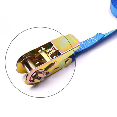 3m Cargo Strap Ratchet Tensioner Freight Car Fixed Tightener Tighten Rope For Luggage Goods Transportation Outdoor Camping 10 best sales belt tensioner - №1