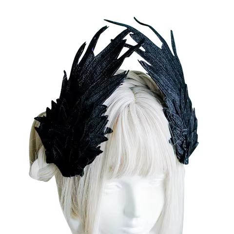 12 best sales angel wing hair clip - №5