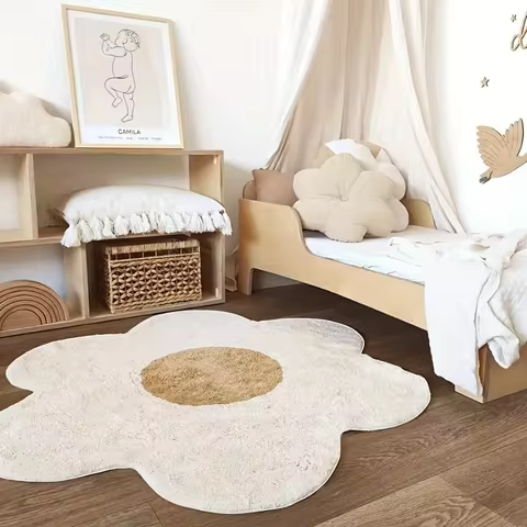 10 best sales irregular shaped rug - №9
