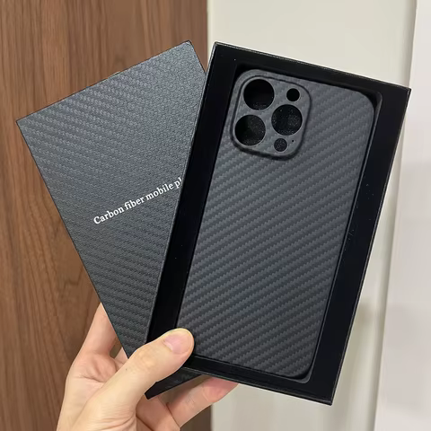 Real Aramid Carbon Fiber Phone Case Cover On For iphone 12 13 14 15 16 16E Pro Max Plus Mini 16Pro ProMax i13 i14 i15 i16 E 256 8 best sales real madrid iphone case - №6