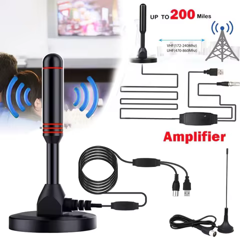12 best sales tv antenna booster - №4