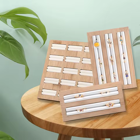 10 best sales bamboo jewelry display - №3