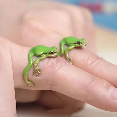 10 best sales frog jewelry - №4