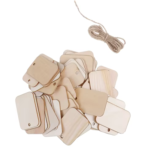 10 best sales wooden tag - №6