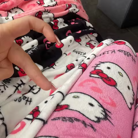 Y2K Hello Kitty Pajamas Pants Sanrio Anime Women's Pajama Pants Cartoon Couple Home Sleepwear Trousers Leisure Home Clothing 12 best sales sanrio pjs - №9