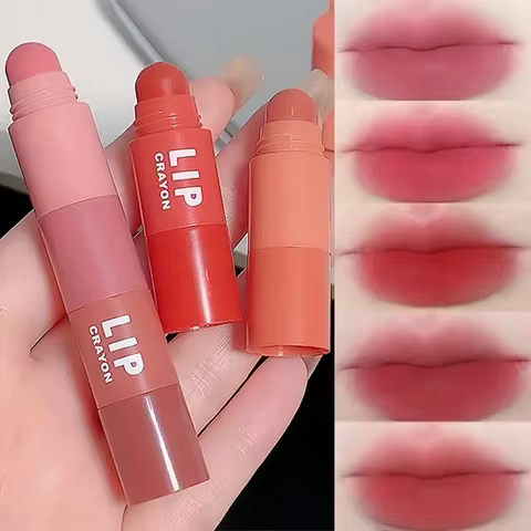 Lipstick Set Lip Gloss 4 Colors In 1 Matte Velvet Lipstick Pen Kit Lipliner Waterproof Lasting Not Fading Lip Makeup Cosmetics 10 best sales mate kit - №4
