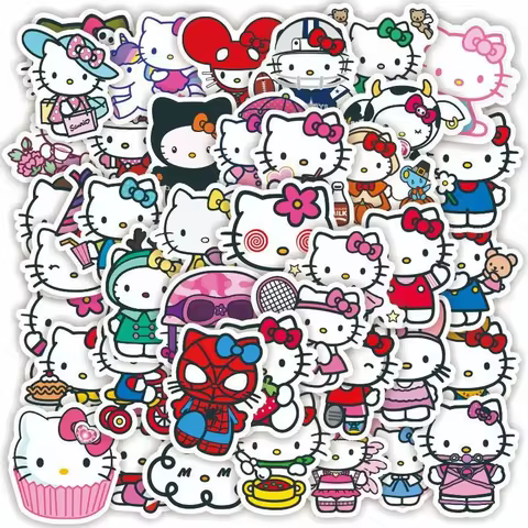 10 best sales punk hello kitty - №4