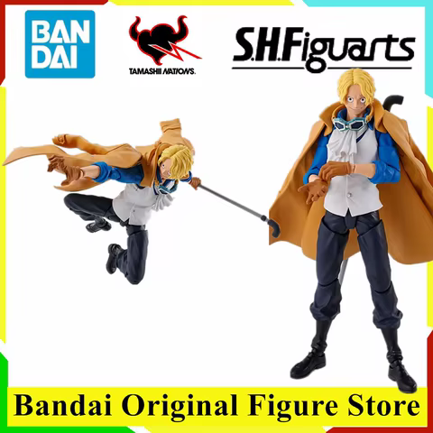 Original S.H.Figuarts One Piece Sabo Naval Revolutionary Anime Figure Toys PVC Model Collection Action Figurinet Doll Gift 10 best sales milim nava figure - №5