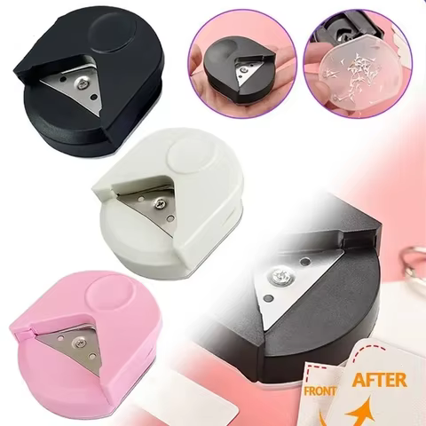 4mm Radius Corner Rounder Punch Paper Corner Rounder Paper Hole Cutter for Photo Paper,Black 10 best sales corner punch - №2