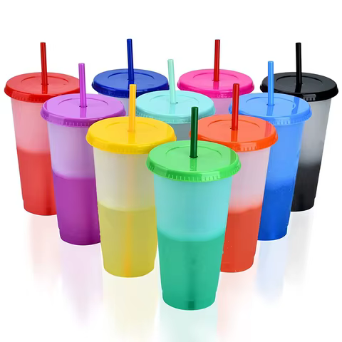 8 best sales reusable plastic tumblers - №2