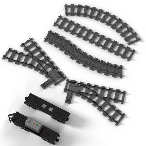 12 best sales lego compatible train - №1