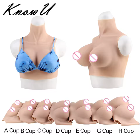 12 best sales realistic silicone breast forms - №9