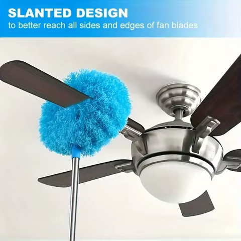 1/2/5/10pcs Upgrade Microfiber Ceiling Fan Duster Extends Up To 80cm New Long Handled Dust Locking Reusable Cleaner Brush Home 12 best sales 80 inch dildo - №7