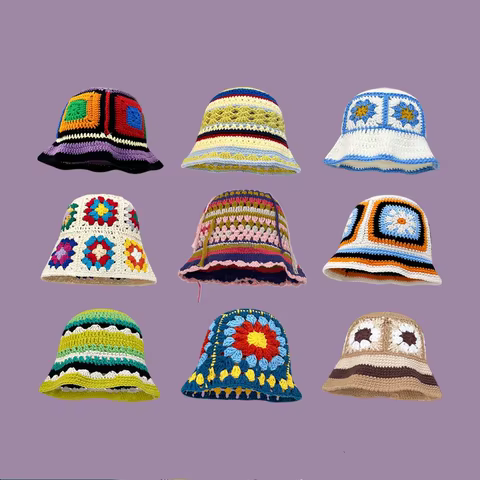 10 best sales crochet bucket hat - №4