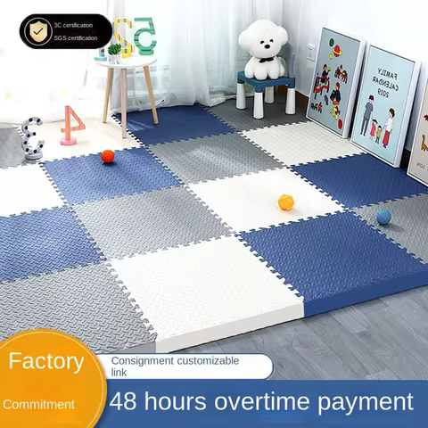 16pcs 30*30cm Puzzle Mat For Children Thick Baby Play Mat Kids Carpet Mats EVA Foam Rug Children Room Activities Mat For Baby 12 best sales carpet squares tiles - №6