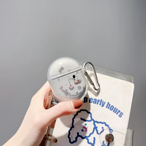 Cute Flower Astronaut Soft Silicone Earphone Case Headphone Shell For Xiaomi Redmi Buds 3 Pro TWS Cases AirDots 3 Pro Capa Funda 12 best sales redmi buds 3 case - №4