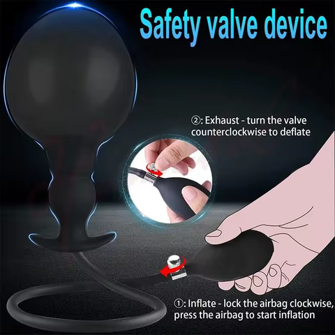 6 best sales butt plug inflatable - №2
