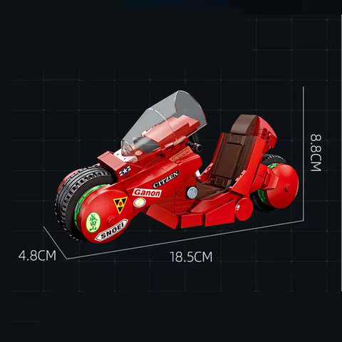 Technical Motorcycle Japanese Anime Akira Kaneda Motobike Classic Model Building Blocks Bricks Kid Gift Diy Toys Set 10 best sales lego manga - №4