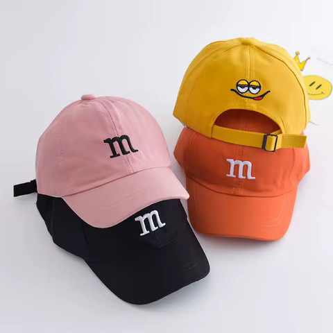 Children's Thin Visor Cap Handsome Letter Baseball Cap Outdoor Sun Hat 10 best sales custom visor - №5