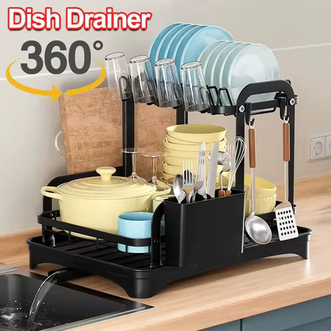 7 best sales kitchen dish organizer - №3