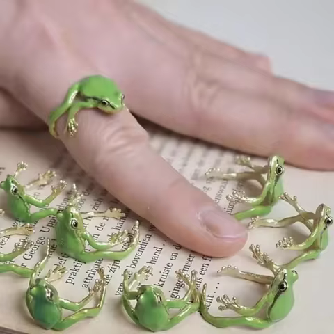 10 best sales frog jewelry - №2