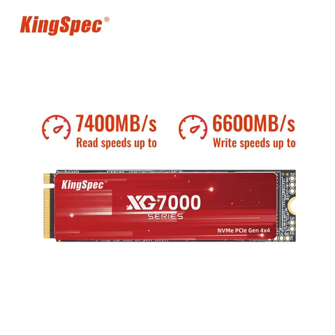 KingSpec SSD M2 PCIe 4.0 NVME 2tb 512g 1TB 4tb 4 M.2 Gen4 Hard Drive Solid State Disk NMVE PCIe 4.0 HDD for Laptop Desktop PS5 10 best sales dell 7400 - №8