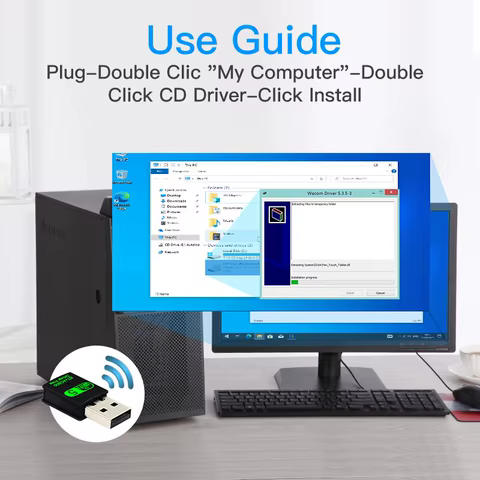 12 best sales wifi bluetooth usb adapter - №7