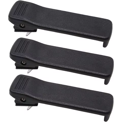 3Pcs Belt Clip for Motorola DP1400 DEP450 PR400 CP200 CP200XLS CP040 CP150 GP3688 EP450 Two Way Radio Contact Device Accessories 8 best sales clip motorola - №5