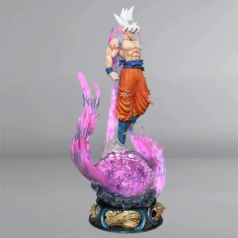 25cm dragon ball Figure Son Goku Figure Super Saiyan Figures Pvc Model Statue Doll Room Decor Collection Ornament Toys Gifts 10 best sales 50 cent figure - №4