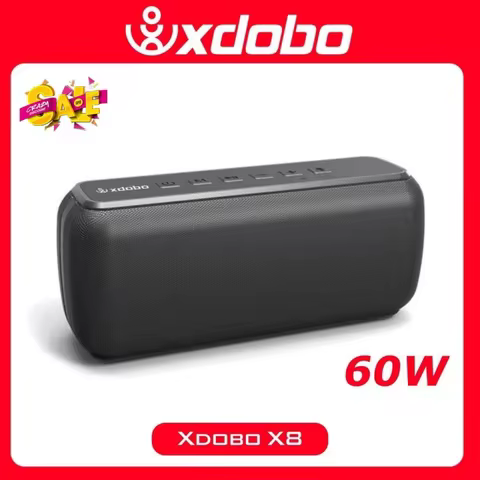 Xdobo X8 II 60W Portable Bluetooth-Compatible Speakers 6600mAh Bass Sound Box Wireless Waterproof TWS Boombox 6 best sales boom speaker - №3