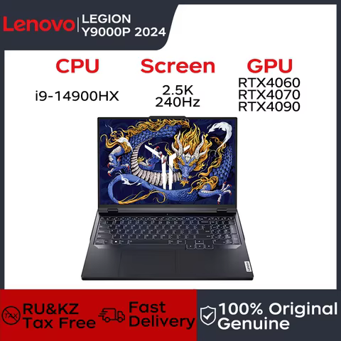 Lenovo laptop Legion Y9000P 2024 Gaming laptop notebook 16“ 2.5K 240HZ Screen i9-14900HX RTX4060/RTX4070/RTX4090 Notebook PC 10 best sales i9 laptop - №10