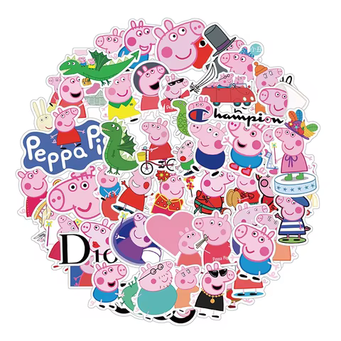 8 best sales peppa pig stickers - №6