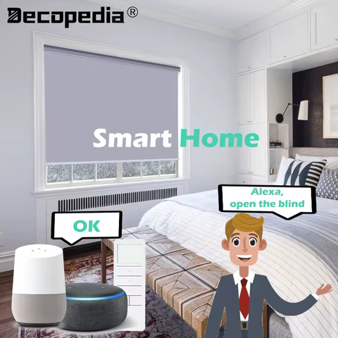 8 best sales automatic window blinds - №2