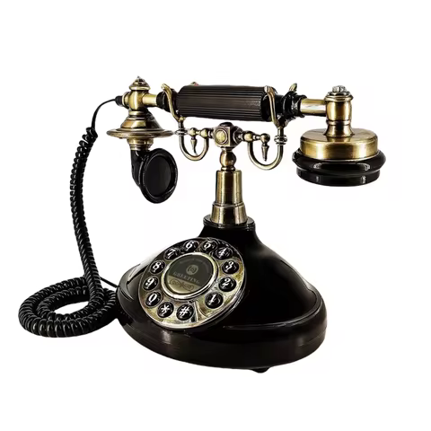 Wedding Phone Audio Guestbook Vintage telephone for Weddings Record Customized Audio Guest Book Classic Retro Style for Birthday 12 best sales vintage telephone - №8