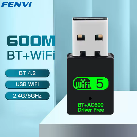 12 best sales wifi bluetooth usb adapter - №7