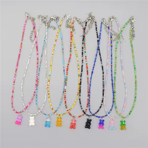 12 best sales gummy bear necklace - №6