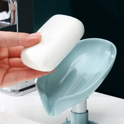 2pcs Soap Box Creative Draining Soap Storage Rack Punch Free Suction Cup Personalized Cute Household Shelf Bathroom Artifact 10 best sales customized hole punch - №8