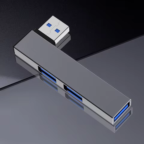3 in 1 USB HUB Type C HUB OTG USB 3.0/Type-C 3.0 To 3 USB USB Splitter Hub Speed 5.0Gbps 3 Port for PC Computer Laptop 10 best sales usb 3.0 otg - №9