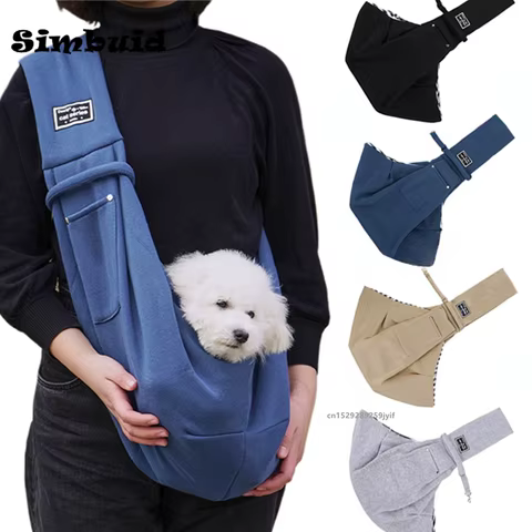Comfortable Dog Bag Pet Out Crossbody Shoulder Bag Outdoor Travel Portable Cat Puppy Sling Bag Tote Pet Carrying Supplies 8 best sales pet purse - №5