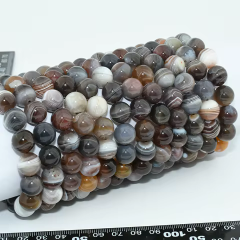 12 best sales botswana agate beads - №12