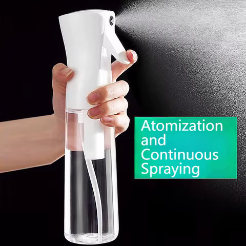 High Pressure Continuous Spray Bottle Hair Care Makeup Water Replenishing Spray Bottle Separate Bottle Press Mist Spray Bottle 8 best sales pepper gun - №4
