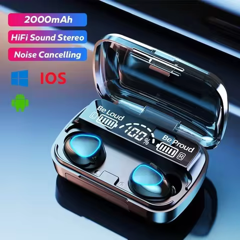 Bluetooth Earphones Wireless Headphone Waterproof Earpieces Sport Earbuds For Huawei Iphone OPPO Xiaomi TWS Music Headset 12 best sales airpodspro - №1