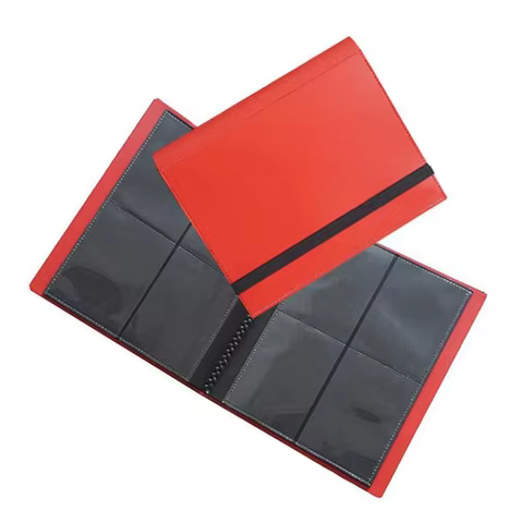 Collectible Card Binder Album 160/360 Card Holder 4/9 Pockets Trading Card Binder Album Large-capacity Card Holder Notebook 10 best sales card binder 4 pocket - №4