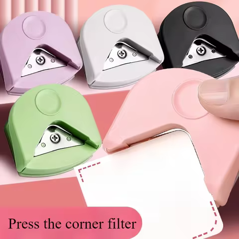 circle cutter button maker Corner round machine corner punching portable paper cutter card photo cutting 10 best sales self cut system - №10