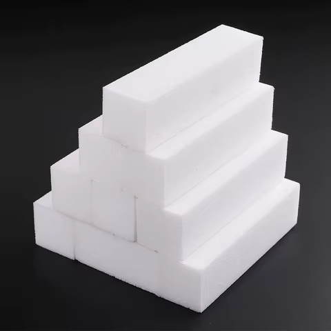 10pcs Nail Files Buffer Block Set Manicure Pedicure Care Nail Art Buffing Sanding Polishing White Sponge Buffers Nail File Tools 10 best sales mini nail file - №9