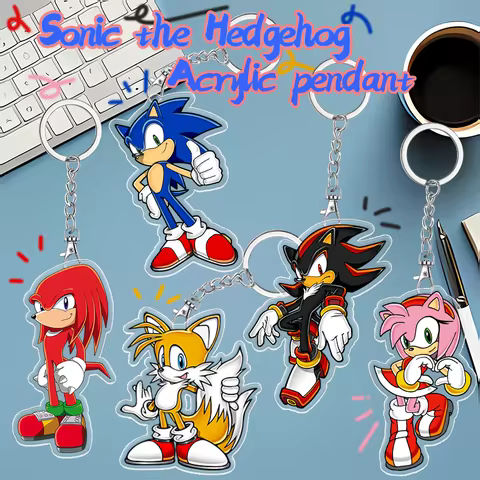 6 best sales sonic key chain - №6
